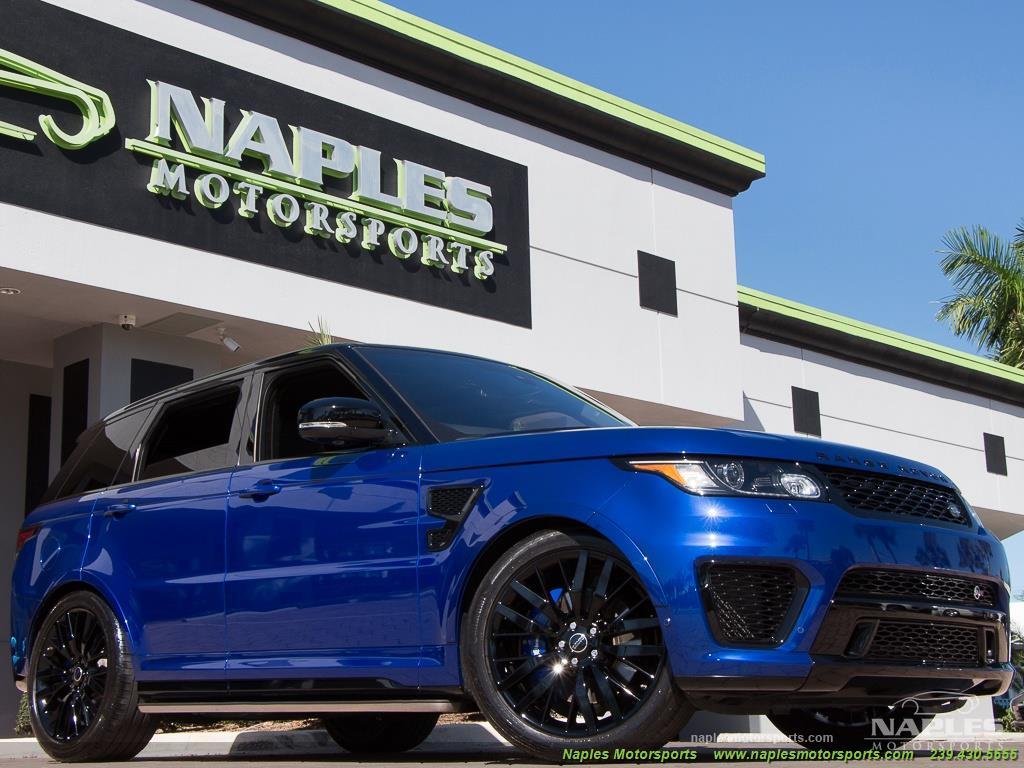 Used 2016 Land Rover Range Rover Sport SVR for sale Sold at Naples Motorsports Inc - Morgan of Naples in Naples FL 34104 1
