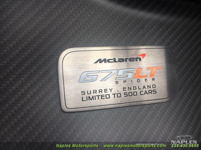 Used 2016 McLaren 675LT Spider for sale Sold at Naples Motorsports Inc - Morgan of Naples in Naples FL 34104 5
