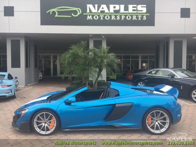Used 2016 McLaren 675LT Spider for sale Sold at Naples Motorsports Inc - Morgan of Naples in Naples FL 34104 1