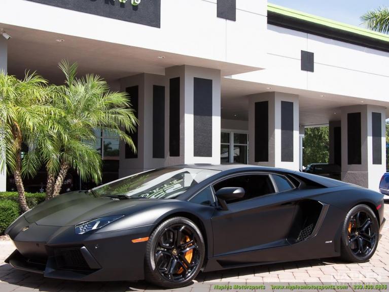 Used 2012 Lamborghini Aventador LP 700-4 for sale Sold at Naples Motorsports Inc - Morgan of Naples in Naples FL 34104 4