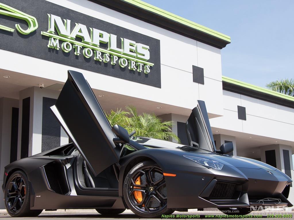 Used 2012 Lamborghini Aventador LP 700-4 for sale Sold at Naples Motorsports Inc - Morgan of Naples in Naples FL 34104 1