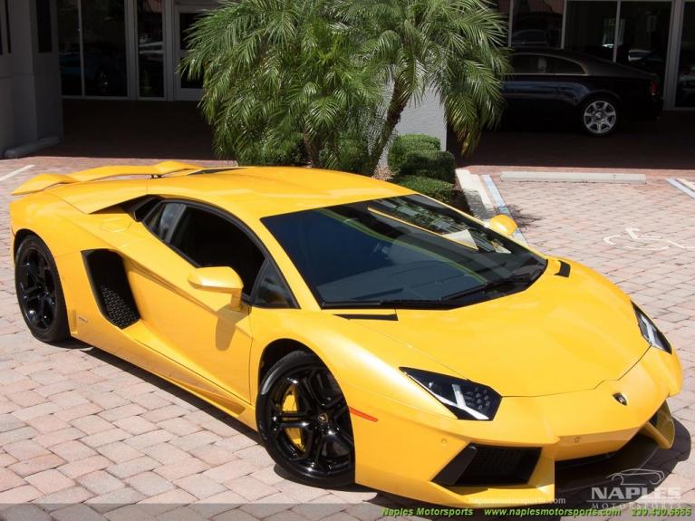 Used 2012 Lamborghini Aventador LP 700-4 for sale Sold at Naples Motorsports Inc - Morgan of Naples in Naples FL 34104 3