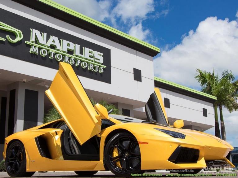 Used 2012 Lamborghini Aventador LP 700-4 for sale Sold at Naples Motorsports Inc - Morgan of Naples in Naples FL 34104 1
