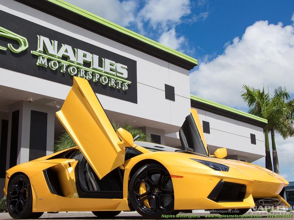 Used 2012 Lamborghini Aventador LP 700-4 for sale Sold at Naples Motorsports Inc - Morgan of Naples in Naples FL 34104 1