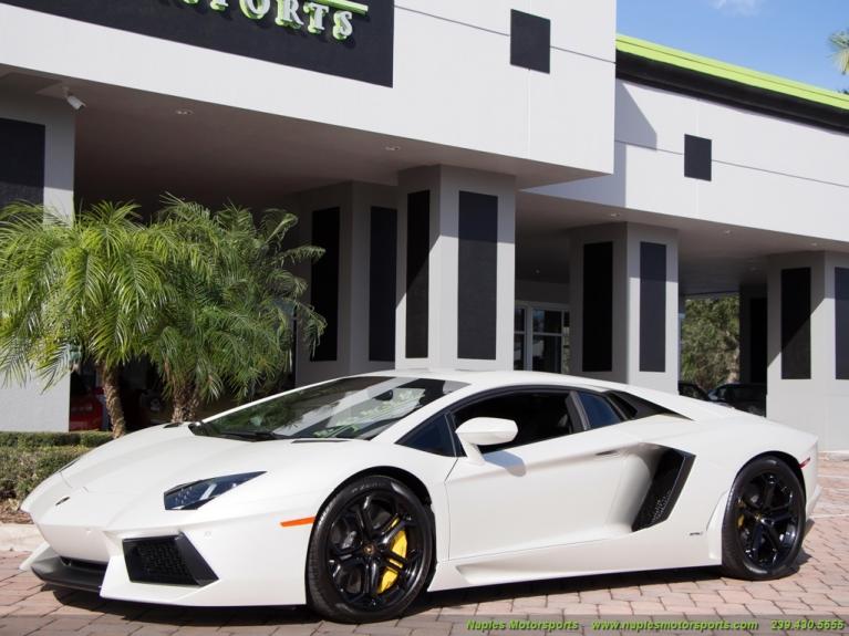 Used 2013 Lamborghini Aventador LP 700-4 for sale Sold at Naples Motorsports Inc - Morgan of Naples in Naples FL 34104 3
