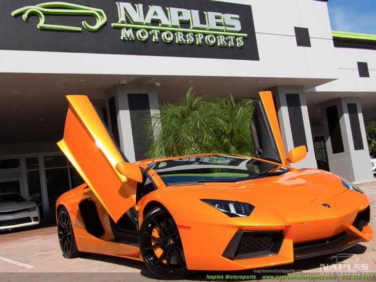 Used 2014 Lamborghini Aventador LP 700-4 for sale Sold at Naples Motorsports Inc - Morgan of Naples in Naples FL 34104 5
