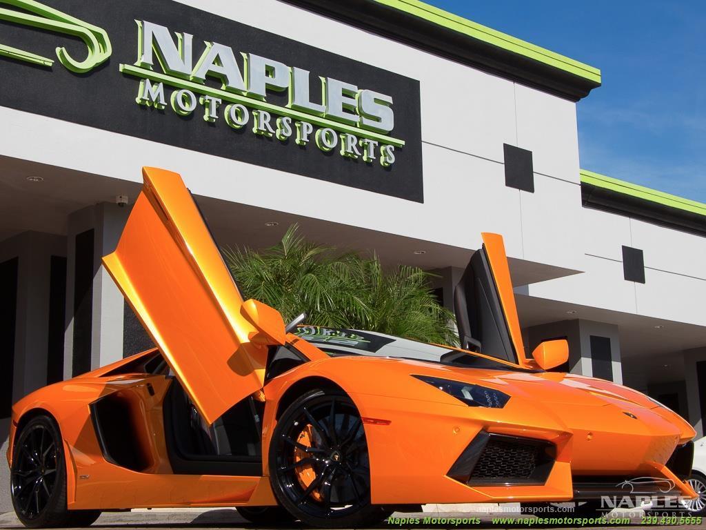 Used 2014 Lamborghini Aventador LP 700-4 for sale Sold at Naples Motorsports Inc - Morgan of Naples in Naples FL 34104 1