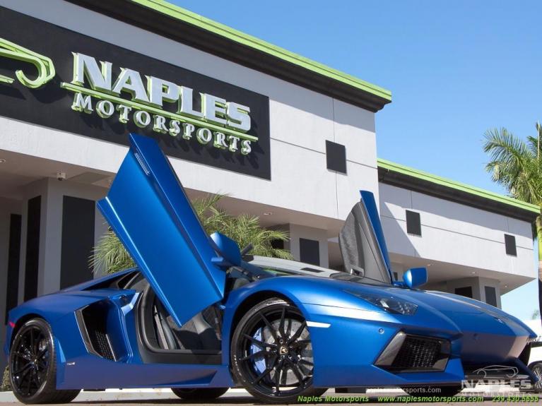 Used 2015 Lamborghini Aventador LP 700-4 for sale Sold at Naples Motorsports Inc - Morgan of Naples in Naples FL 34104 3