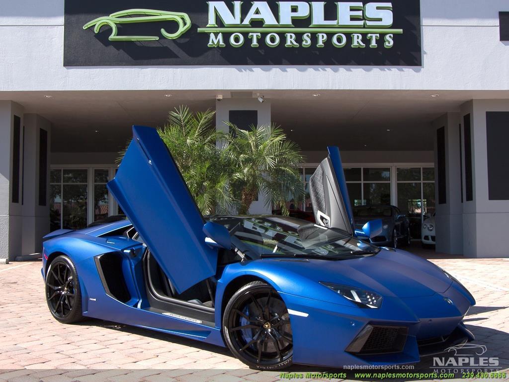 Used 2015 Lamborghini Aventador LP 700-4 for sale Sold at Naples Motorsports Inc - Morgan of Naples in Naples FL 34104 1