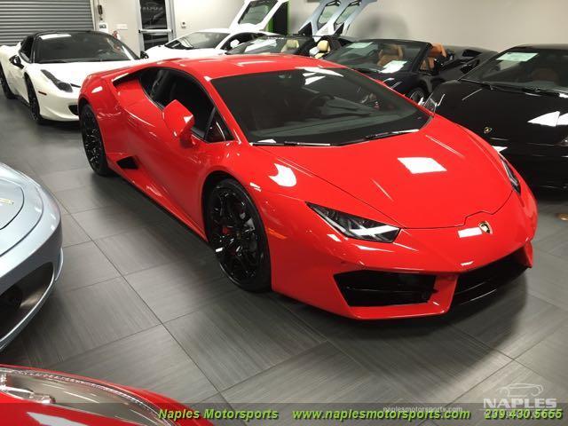 Used 2016 Lamborghini Huracan LP 580-2 for sale Sold at Naples Motorsports Inc - Morgan of Naples in Naples FL 34104 1