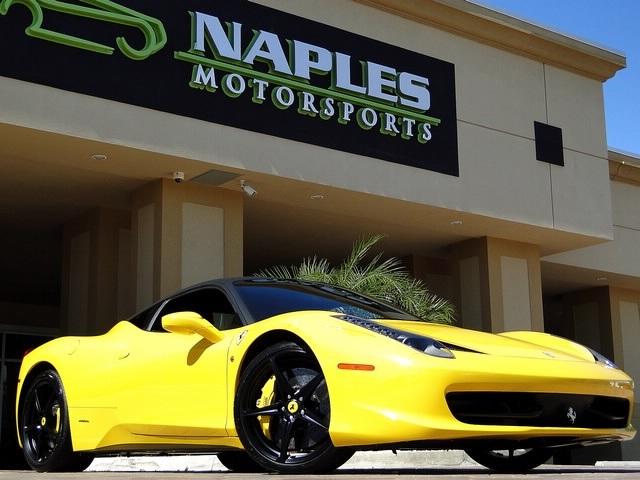 Used 2010 Ferrari 458 for sale Sold at Naples Motorsports Inc - Morgan of Naples in Naples FL 34104 1