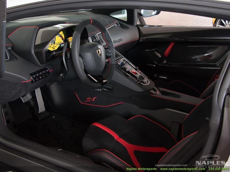 Used 2016 Lamborghini Aventador LP 750-4 SV for sale Sold at Naples Motorsports Inc - Morgan of Naples in Naples FL 34104 6