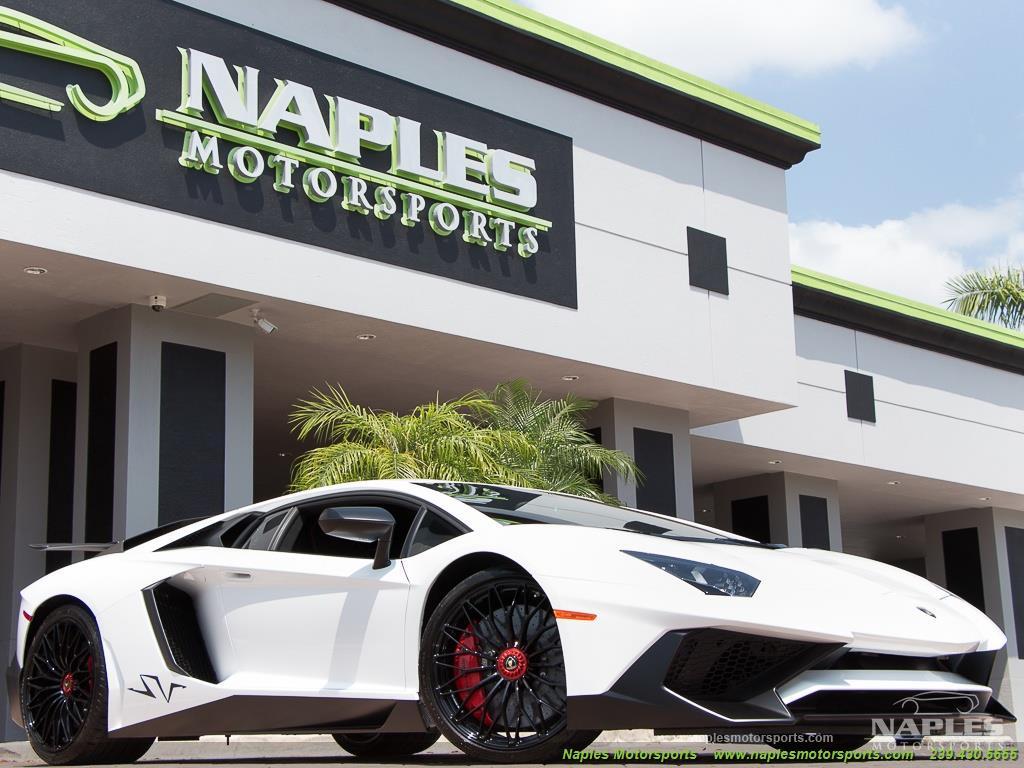 Used 2016 Lamborghini Aventador LP 750-4 SV for sale Sold at Naples Motorsports Inc - Morgan of Naples in Naples FL 34104 1