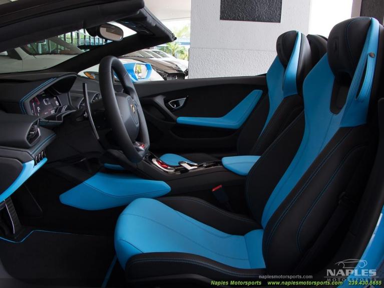Used 2016 Lamborghini Huracan LP 610-4 Spyder for sale Sold at Naples Motorsports Inc - Morgan of Naples in Naples FL 34104 2
