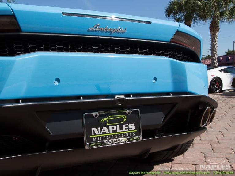 Used 2016 Lamborghini Huracan LP 610-4 Spyder for sale Sold at Naples Motorsports Inc - Morgan of Naples in Naples FL 34104 4