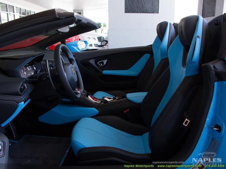 Used 2016 Lamborghini Huracan LP 610-4 Spyder for sale Sold at Naples Motorsports Inc - Morgan of Naples in Naples FL 34104 2