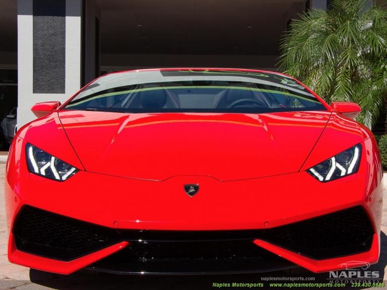 Used 2017 Lamborghini Huracan LP 610-4 Spyder for sale Sold at Naples Motorsports Inc - Morgan of Naples in Naples FL 34104 4