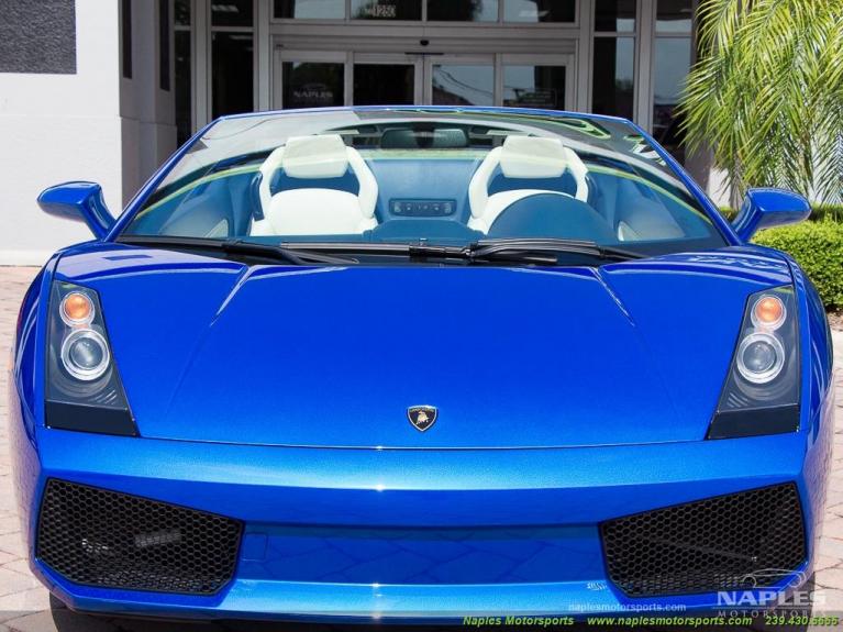 Used 2008 Lamborghini Gallardo Spyder for sale Sold at Naples Motorsports Inc - Morgan of Naples in Naples FL 34104 3