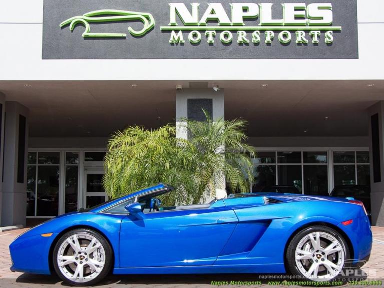 Used 2008 Lamborghini Gallardo Spyder for sale Sold at Naples Motorsports Inc - Morgan of Naples in Naples FL 34104 5