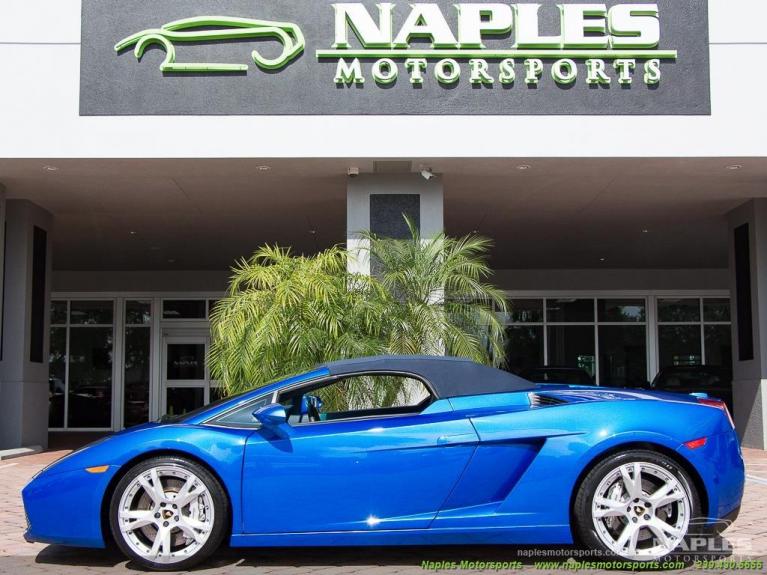 Used 2008 Lamborghini Gallardo Spyder for sale Sold at Naples Motorsports Inc - Morgan of Naples in Naples FL 34104 6
