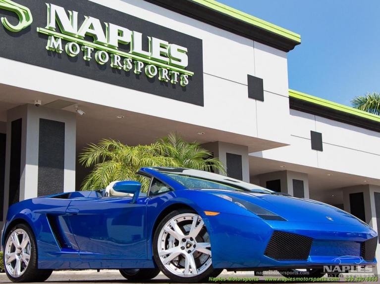 Used 2008 Lamborghini Gallardo Spyder for sale Sold at Naples Motorsports Inc - Morgan of Naples in Naples FL 34104 1
