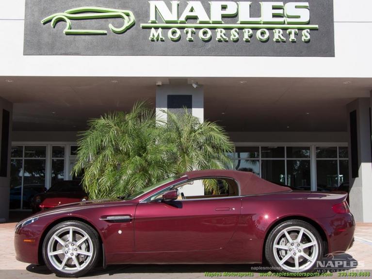 Used 2008 Aston Martin Vantage Roadster for sale Sold at Naples Motorsports Inc - Morgan of Naples in Naples FL 34104 3