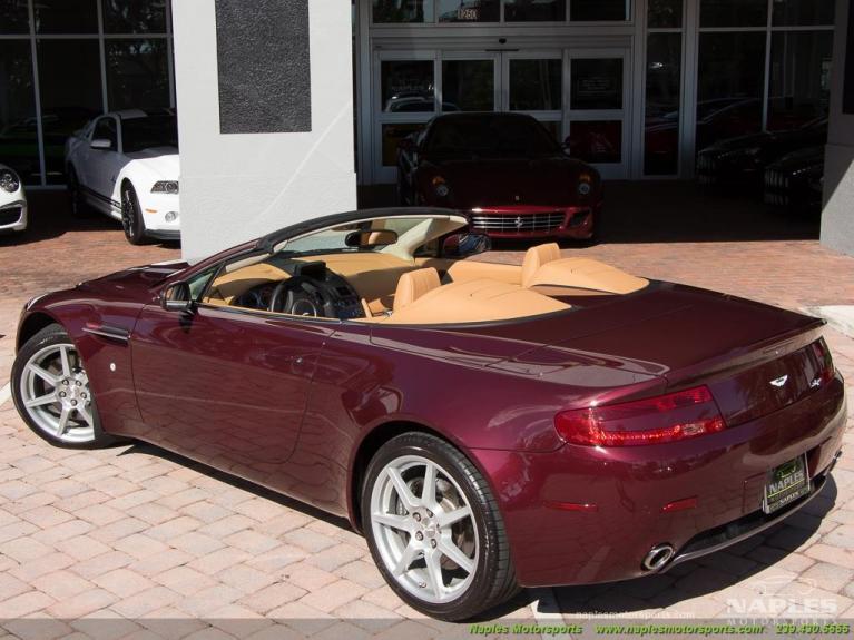 Used 2008 Aston Martin Vantage Roadster for sale Sold at Naples Motorsports Inc - Morgan of Naples in Naples FL 34104 4