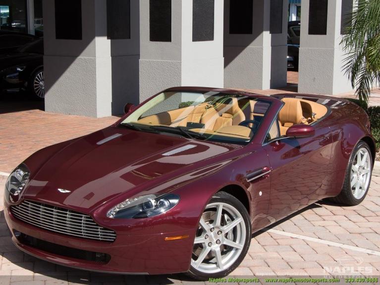 Used 2008 Aston Martin Vantage Roadster for sale Sold at Naples Motorsports Inc - Morgan of Naples in Naples FL 34104 5