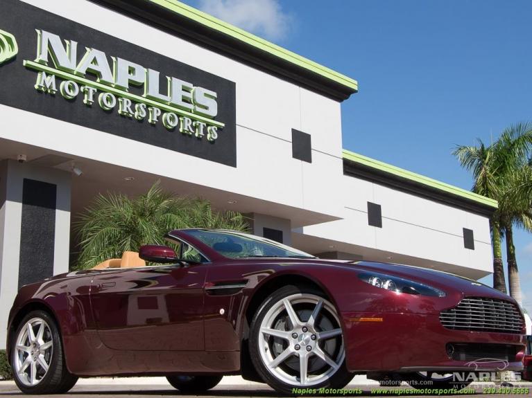 Used 2008 Aston Martin Vantage Roadster for sale Sold at Naples Motorsports Inc - Morgan of Naples in Naples FL 34104 1