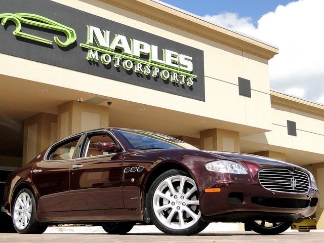 Used 2005 Maserati Quattroporte for sale Sold at Naples Motorsports Inc - Morgan of Naples in Naples FL 34104 1