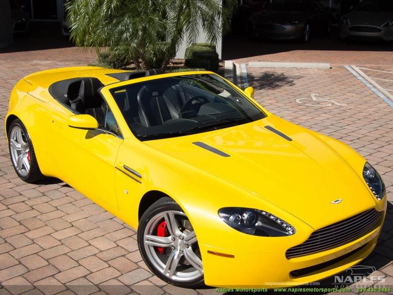 Used 2009 Aston Martin Vantage Roadster for sale Sold at Naples Motorsports Inc - Morgan of Naples in Naples FL 34104 4