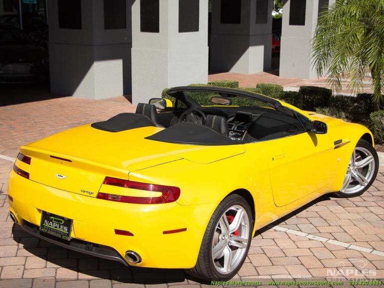 Used 2009 Aston Martin Vantage Roadster for sale Sold at Naples Motorsports Inc - Morgan of Naples in Naples FL 34104 6