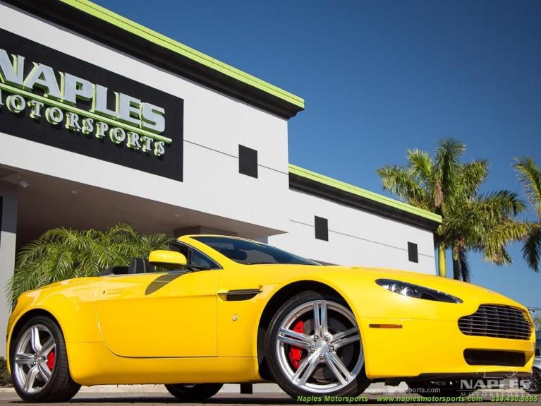 Used 2009 Aston Martin Vantage Roadster for sale Sold at Naples Motorsports Inc - Morgan of Naples in Naples FL 34104 1
