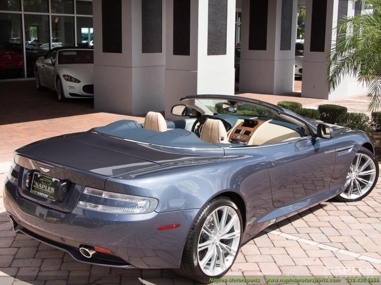 Used 2012 Aston Martin DB9 Volante for sale Sold at Naples Motorsports Inc - Morgan of Naples in Naples FL 34104 4