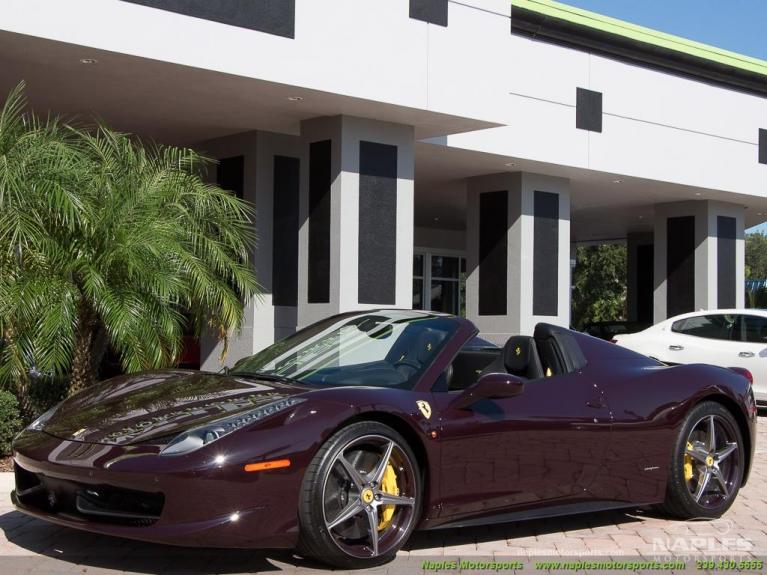 Used 2014 Ferrari 458 for sale Sold at Naples Motorsports Inc - Morgan of Naples in Naples FL 34104 3
