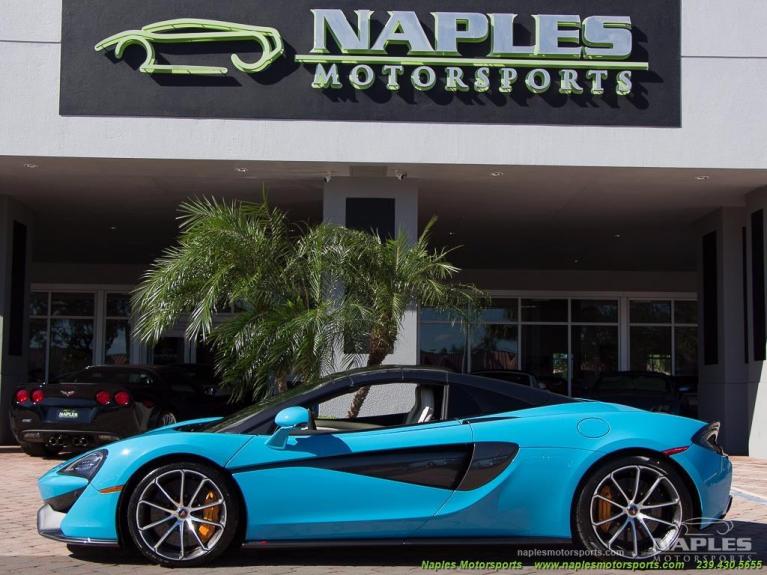 Used 2018 McLaren 570S Spider for sale Sold at Naples Motorsports Inc - Morgan of Naples in Naples FL 34104 3
