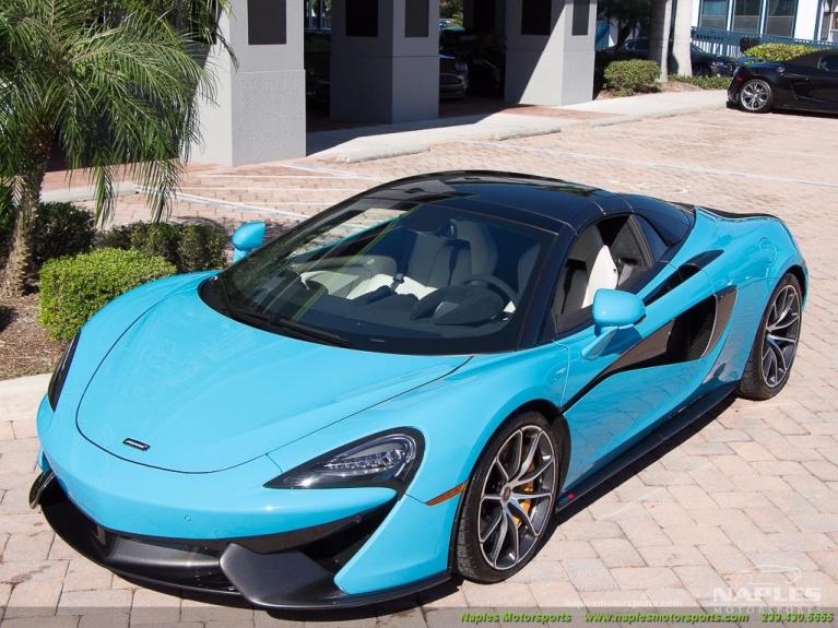 Used 2018 McLaren 570S Spider for sale Sold at Naples Motorsports Inc - Morgan of Naples in Naples FL 34104 4