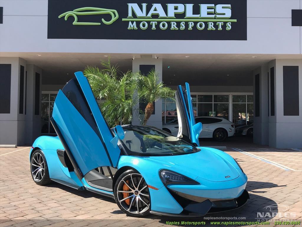 Used 2018 McLaren 570S Spider for sale Sold at Naples Motorsports Inc - Morgan of Naples in Naples FL 34104 1