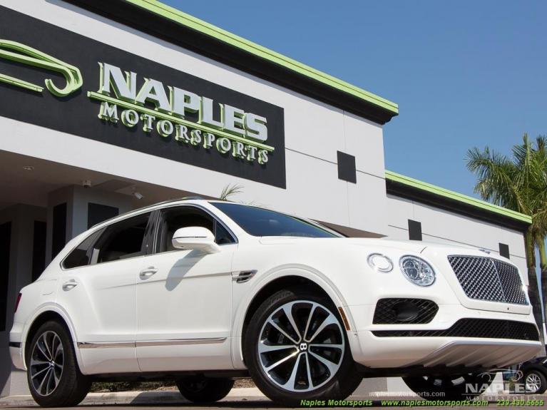 Used 2017 Bentley Bentayga W12 for sale Sold at Naples Motorsports Inc - Morgan of Naples in Naples FL 34104 3