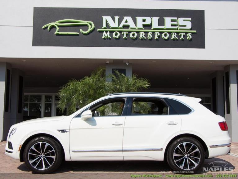 Used 2017 Bentley Bentayga W12 for sale Sold at Naples Motorsports Inc - Morgan of Naples in Naples FL 34104 4