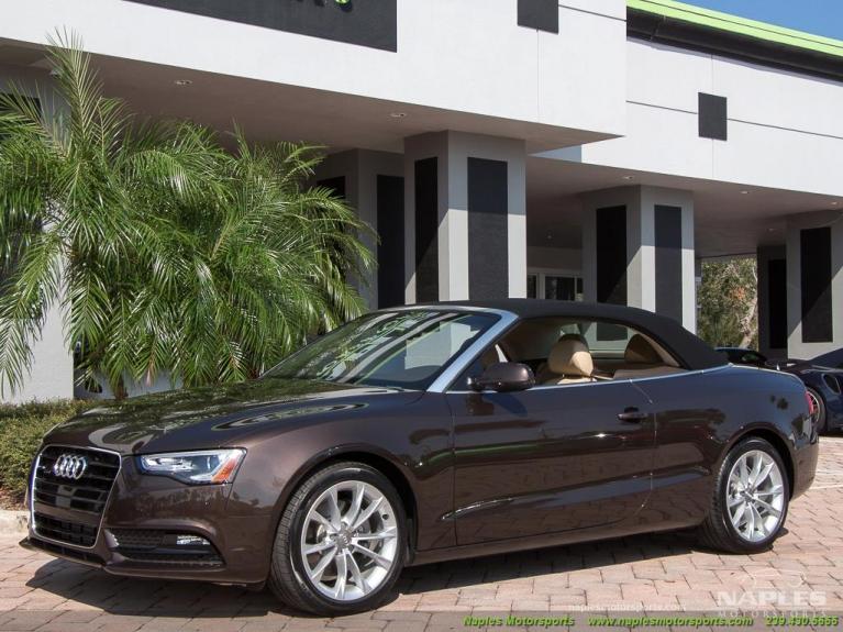 Used 2014 Audi A5 2.0T quattro Premium Plus for sale Sold at Naples Motorsports Inc - Morgan of Naples in Naples FL 34104 4