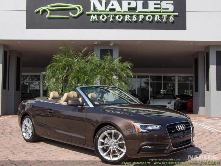 Used 2014 Audi A5 2.0T quattro Premium Plus for sale Sold at Naples Motorsports Inc - Morgan of Naples in Naples FL 34104 1