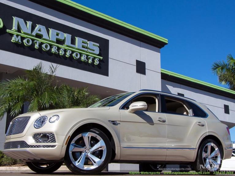 Used 2017 Bentley Bentayga W12 for sale Sold at Naples Motorsports Inc - Morgan of Naples in Naples FL 34104 3