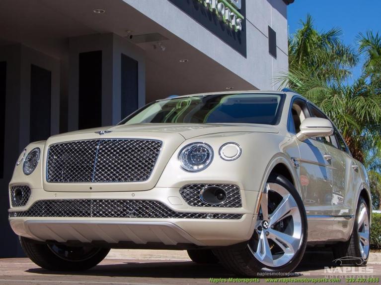 Used 2017 Bentley Bentayga W12 for sale Sold at Naples Motorsports Inc - Morgan of Naples in Naples FL 34104 4