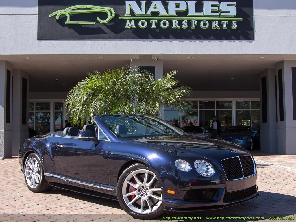 Used 2014 Bentley Continental GT GT V8 S for sale Sold at Naples Motorsports Inc - Morgan of Naples in Naples FL 34104 1