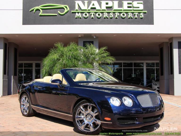 Used 2007 Bentley Continental GT GT for sale Sold at Naples Motorsports Inc - Morgan of Naples in Naples FL 34104 1