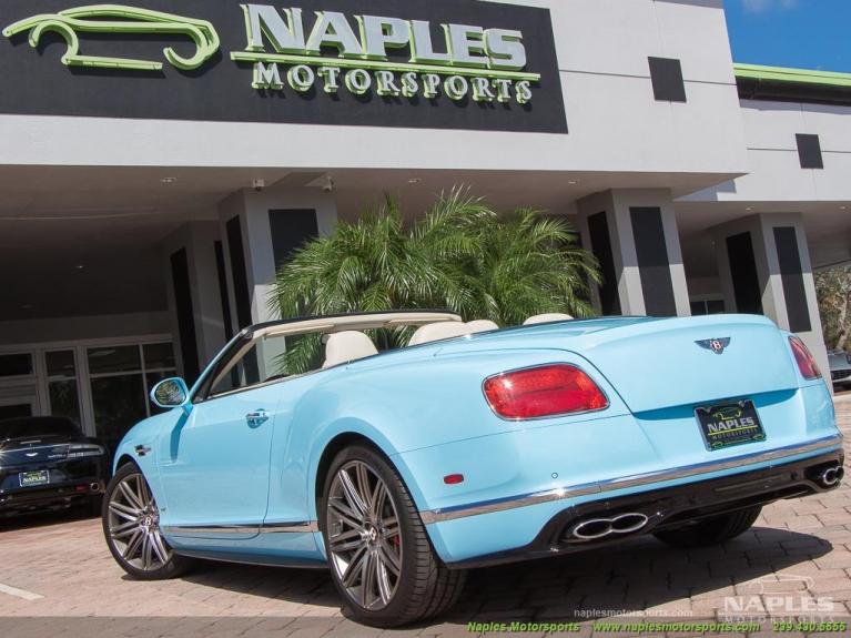 Used 2016 Bentley Continental GT GT V8 S for sale Sold at Naples Motorsports Inc - Morgan of Naples in Naples FL 34104 4