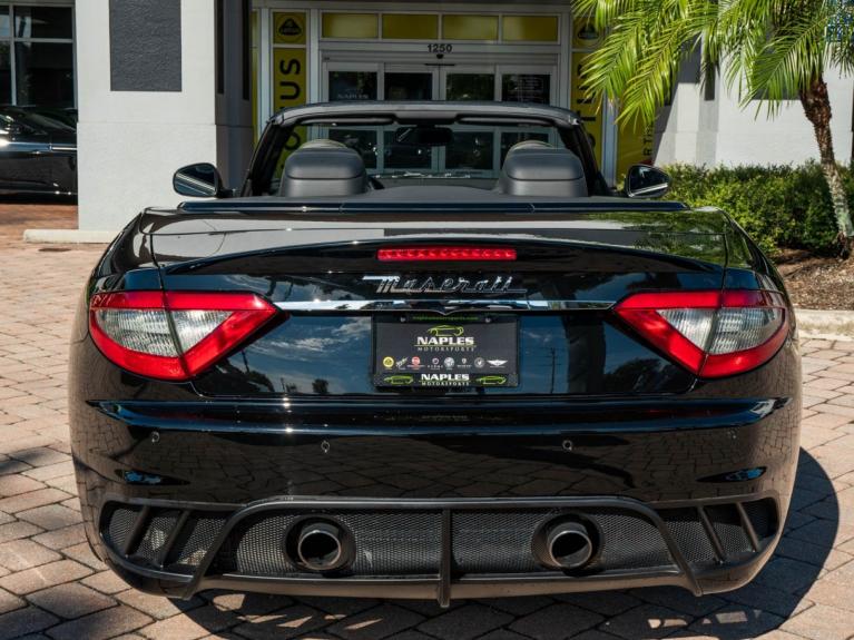 Used 2013 Maserati GranTurismo Convertible Sport for sale Sold at Naples Motorsports Inc - Morgan of Naples in Naples FL 34104 5