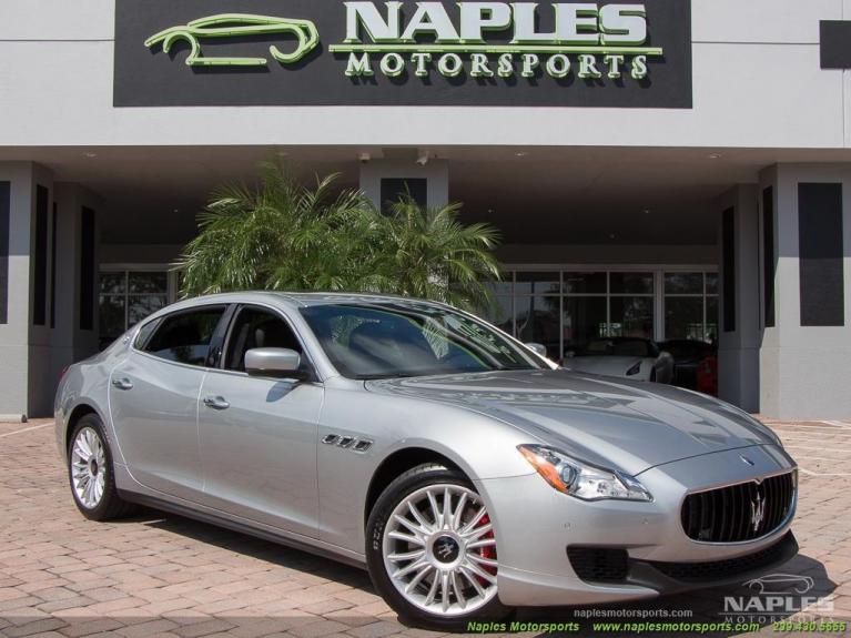 Used 2014 Maserati Quattroporte S Q4 for sale Sold at Naples Motorsports Inc - Morgan of Naples in Naples FL 34104 1