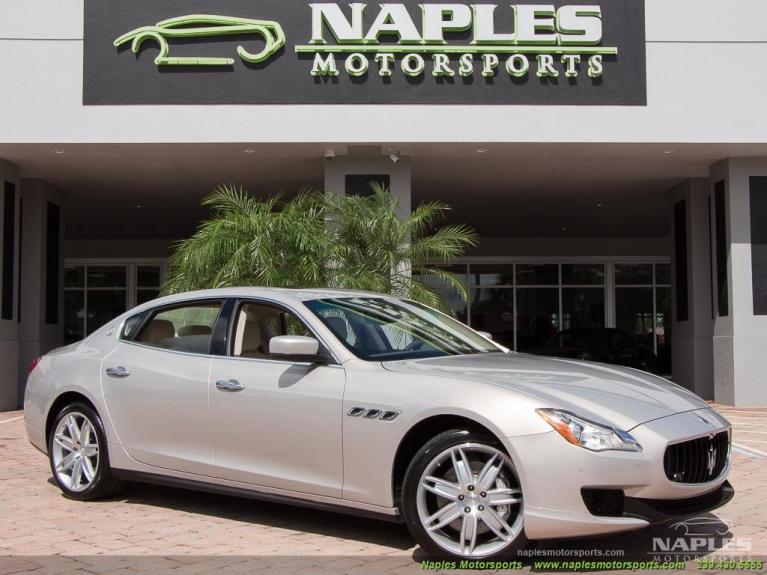 Used 2014 Maserati Quattroporte S Q4 for sale Sold at Naples Motorsports Inc - Morgan of Naples in Naples FL 34104 1